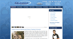 Desktop Screenshot of dakotahpressurewash.com